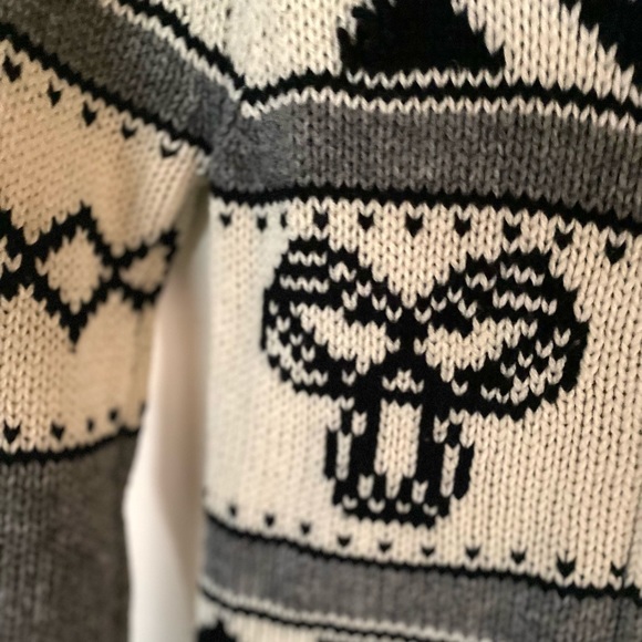 TNA sweater - zip up Lambswool - small - Picture 3 of 6